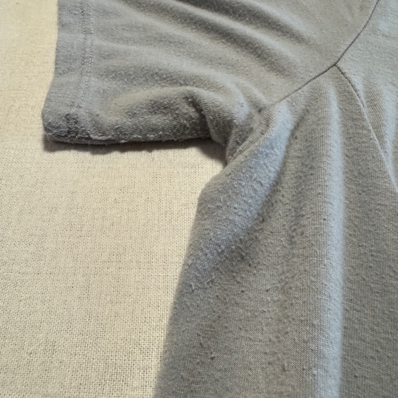 Zenana Premium Gray Ruffle Hem Women's Top Size 18 - Picture 7 of 9